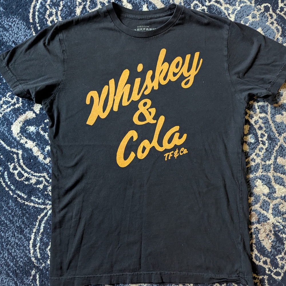 Black and Gold Graphic T-Shirt